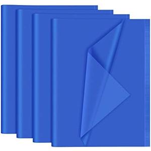 NEBURORA 120 Sheets Blue Tissue Paper - 14 x 20 Inches Navy Blue Wrapping Tissue for Gift Bags, Packaging, Floral Filler, Crafts, Birthday, Baby Shower, Wedding Decor