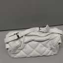 TOPEAST Quilted Crossbody Bags for Women with Coin Purse, Vegan Leather Crossbody Bag, Small Purse with Adjustable Strap