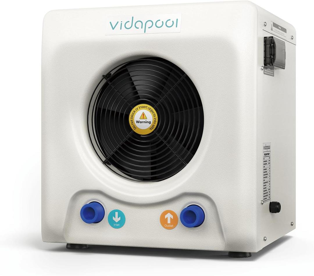 12,000 BTU Swimming Pool Heat Pump Electric Pool Heater for Above Ground Pools Up to 3,000 Gallons,Heating and Cooling Pool Heater 120V 12,000 BTU Swimming Pool Heat Pump Electric Pool Heater for Above Ground Pools Up to 3,000 Gallons,Heating and Cooling Pool Heater 120V