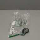 iDesign 3Section Toothbrush Holder for Bathroom  Toothbrush Stand for Countertop, White/Chrome