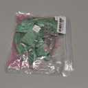 Lilosy Sexy Cute Underwire Push Up Strappy Heart Embroidered Mesh Sheer Lingerie Set for Women Bachelorette See Through Bra and Panty 2 Piece Bow Light Green Medium