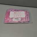 Girls Metallic Shorts Shiny Hot Pants for Dance Gymnastics Sparkly Shorts with Sunglasses (Medium, Pink)