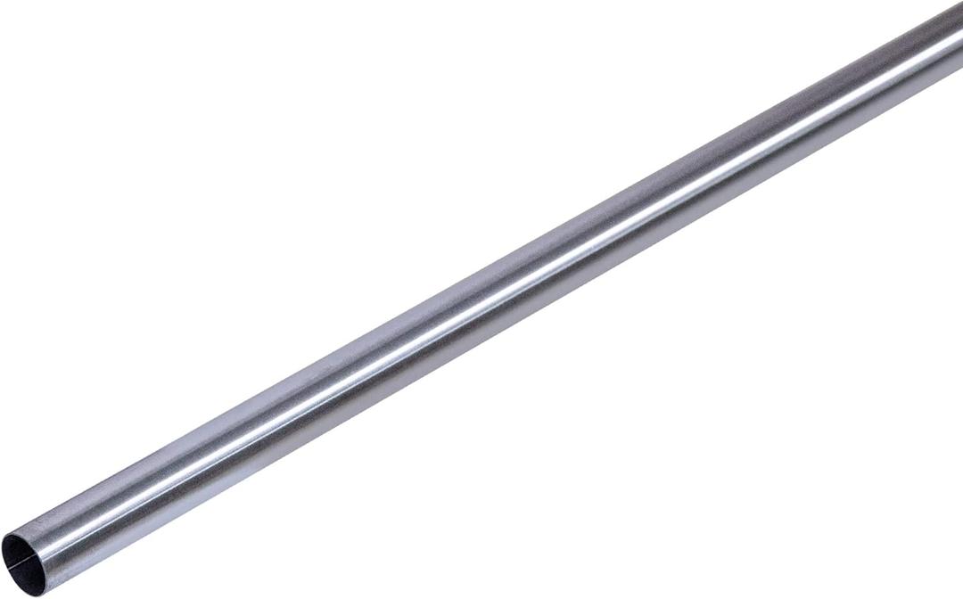 Design House 60 in. Shower Rod in Satin Nickel
