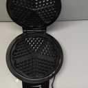 Mueller Heart 5 Waffle Maker, Waffle Iron, Adjustable Browning Control & Nonstick, Cool Touch Handle, Easy to Clean, Small Kitchen Appliances