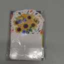 Motipuns 12 Pcs Teacher Appreciation Gift Cards Holders Bulk Teacher Gift Card Holder Flower Sunflower Money and Gift Card Sleeves for End of Year Best Teacher Appreciation Week Graduation Gifts