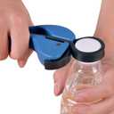 Double-Handle Jar Opener for Seniors, Expert solution for opening large jars (such as kimchi jars), Gifts for Weak Hands with Arthritis, Patent | Kitchen Gadgets, Self-Locking Design