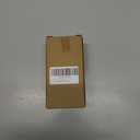 Decorative Chocolate Biscuits Hair Claw Clip, Large 3.7 inch, Brown and Peach Acetate, Metal Spring