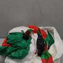 SHDEJTG 10ft Christmas Inflatable Outdoor Decoration Inflatable Yard Decoration Inflatable Santa Claus and Snowman Arch Decoration Built-in LED Lights for Christmas Holiday Party, Garden Decoration