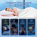 Topcee Cooling Blanket Throw- 50"x60" Summer Cooling Throw Blanket for Hot Sleepers Arc-Chill Q-Max >0.45 Cool Fiber for Night Sweats, Soft Lightweight Sofa Blankets for Kid Adults