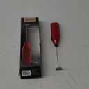 Handheld Milk Frother, Creates Delicate Smooth Foam for Lattes, Cappuccinos & More - Primula, Red