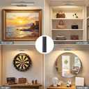 Picture Light for Wall, 4000mAh, 13.8 Inch, 2 Pack Grey