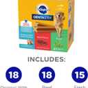 Pedigree Dentastix Large Dog Treats, Original, Beef & Fresh, 2.73 lb. Variety Pack (51 Treats Total)