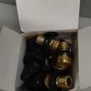 Twinkle Star 3/4 Inch Garden Hose Quick Connector Water Hose Fitting Male and Female, 9 of Set