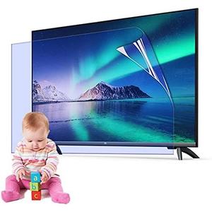BU TV Screen Protectors 55 Inch Anti-Glare TV Film Blue Light Anti Scratch Film,55 Inch TV Anti Glare Screen Protector, TV Glare Stopper Matte Film