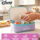 Get Trend Disney Frozen Girls Reusable Insulated Lunch Bag, Lightweight 3L Cooler Bag, Dual Compartment with Handle, Fits Kids Lunch Box for School, Picnic, Elsa Anna Gifts for Girls (Purple Frozen)