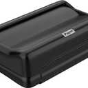 Swing Lid for Trash Can, Compatible with 16/23 Gallon Slim Jim Trash can with lid, Heavy Duty Plastic for Kitchen, Living Room, Outdoor Use, Pack of 1