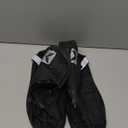 Waterproof Rain Boot Shoe Covers for Men Women with Reflector, Black Non-slip Reusable Boot Covers with Side Zipper, Foldable Anti-Snow Shoe Covers Rainproof Overshoes Over Shoes Galoshes (X-Large, Short-Style)