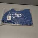 Womens Cap Sleeve T Shirts V Neck Casual Tops Oversized T-Shirt Summer Trendy Lightweight Loose Fit Basic Tees (Black, XL)