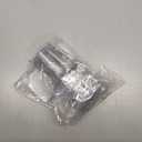 Enhon 3 Piece Shower Knobs Replacement with 3 Adapters Compatible with Gerber 16 Point Broach Bathtub Faucet, Shower Faucet Handles for Short & Long Valve Stems