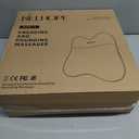 Back Massager with Heat, Cordless Back and Neck Massage for Pain Relief Deep Tissue, 4D Shiatsu and Percussion Massage Pillow, Lower Back Massager for Office,Gifts for Christmas Women Men, Black