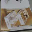 Mustorn 2 Pack Pull Out Cabinet Organizer, Slide Out Drawers for Cabinets, Peel and Stick, Heavy Duty Shelves for Kitchen, Cupboard, Pantry, Bathroom (16.5"D*11.8"W*3.94"H-Black)