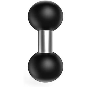 Sptchapn 1" Ball Adapter Ball Mount Holder Double Heads 25.4mm(1-inch) Compatible with Ram Mounts B Size Double Socket Arm GPS Brackets for Bike Motorcycle Phone Holder Camera (R11-1PC)