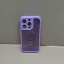 MOCCA Design for iPhone 16 Pro Case with Magnetic Invisible Stand [Full Camera Protection] [Compatible with Magsafe] Military Drop Shockproof Translucent Matte Phone Case Cover 6.3",Light Purple