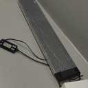 hygger Auto On Off LED Aquarium Light, Full Spectrum Fish Tank Light with LCD Monitor, 24/7 Lighting Cycle, 7 Colors, Adjustable Timer, IP68 Waterproof, 3 Modes for 24"-30" Freshwater Planted Tank