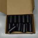 20 Pcs No Glow Christmas Bulbs Light Caps Compatible with C9 LED String Lights Rubber String Lights Caps Soft Christmas Blackout Light Cap Covers