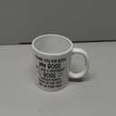 XQLZY Colleague Boss Funny Coffee Mug, Colleague Boss Office Mug, Work Gifts for Work Partner Chief, Birthday Present for Men Women Worker