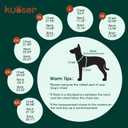 Kuoser Dog Recovery Suit, Anti Licking Dogs Rear Leg Sleeve, Abdominal Dog Surgical Suit with Dog Pants Cover Protect Wounds, Dogs Elbow Protector Soft Pet Surgery Onesie Cone Alternative, Green, XL