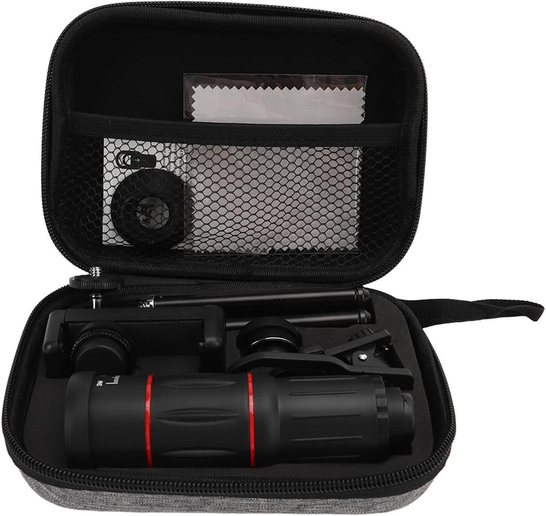 High Power 28x HD Phone Telephoto Lens, 198 Degree Ultra Wide Angle Fisheye Lens for Cell Phone Smartphones