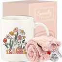DDOFAH Best Teacher Gifts Set for Women, Teacher Appreciation Gifts with Keychain Coffee Mug, Birthday Present