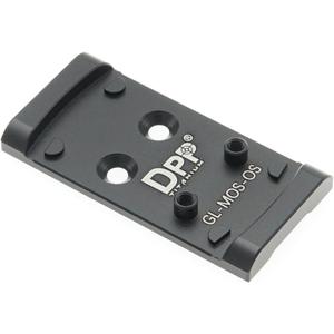 DPP Titanium Adapter Plate Compatible with Glock Gen 3 to Gen 5 17 19 Standard MOS Osight K/S/SE GL-MOS-OS