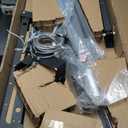 Overhead Garage Storage Rack for 10-12 ft Ceiling, Heavy-duty 4x4 FT Garage Ceiling Storage Racks with Safety Lock, Ideal for Storage Mounted Lift System and Storage Organizer, 250lbs Capacity