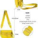 FEIBOON Spacious Nylon Crossbody Bag Bum Bag Handbags Wallets Purses Trendy Shoulder Bag for Women