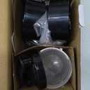 Ganiza Smoothie Blender, 900W Blenders for Shakes and Smoothies, 15-Piece Personal Blender and Grinder Combo for Kitchen, Smoothies Maker with 4 BPA-Free Portable Cup, Nutritious Recipe (Black)