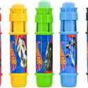Sunny Days Entertainment Hot Wheels Jumbo Chalk Holders | 5 Chalk Sticks with Holders for Kids | Sidewalk Chalk for Toddlers, 2 Pack
