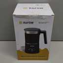 5 In 1 Milk Frother, Electric Milk Frother and Steamer 11.8oz Automatic Milk Steamer Hot & Cold Foam Maker, Milk Warmer Dishwasher Safe & Silent Working for Coffee,Latte,Cappuccino,Hot Chocolate