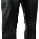 Milwaukee Leather LKM5790 Men's Classic 5 Pocket Pants (Black, M)