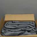 Road Comforts Full Set Car Seat Covers Front Rear Seat Cover Low Back, Flax Seat Protector, Airbag Compatible, Universal Fits for Most Cars, Truck, SUV, Vans Gray