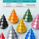 SUNLU Silk PLA+ Filament 1.75mm, Chrome Like Gloss Finish, Smooth Silk Texture, Upgraded Formula for Stable Printing, 1kg(2.2lbs) PLA Plus 3D Printer Filament, Gold