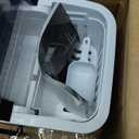 NEWBULIG Ice Makers Countertop with Handle, Portable Ice Machine, 9 Bullet Cubes in 6 Mins, 26lbs in 24Hrs, Auto-Cleaning, with Basket and Scoop, for Home, Kitchen, RV, Camping, Black (12.5"*11.6"*8.8")