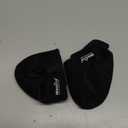 Welnove Gel Heel Protector Cups, Inserts Pads for Women Men, Plantar Fasciitis, Heels Spur Pain Relief, Achilles Tendonitis Dry Cracked Heel Support Cushion Black (W 4.5-9 / M 5-8)