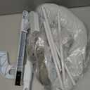 Zoratoo Cat Window Sill Perch with Large Bolster, Easy to Adjust & Assemble Cat Window Seat for Windowsill & Bedside, Pet Hammock Bed for Large Cats and Kittens (Grey, L)