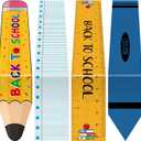 Booson Back to School Table Runner First Day of School Tablecloth, 71 x 13 inch