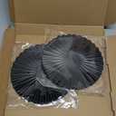 ITrixgan Black Metal Wall Art Decor For Living Room, Wall Hanging Decor Set Above TV Wall Decor, Gothic Room Decor for Bedroom Round Decorative Wall Art, Black Wall Decorations For Home Above Bed (Mixed 4pcs)