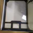 Wooden Jersey Frame Display Case 2 Pack, Large Sports Jersey Shadow Box Frame with Mats and Hanger for Hockey Football Baseball Basketball Soccer Jersey Shirt and Uniform, Black