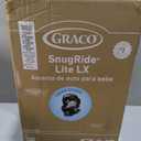 Graco SnugRide Lite LX Infant Car Seat, Lightweight Rear-Facing Seat for Babies 430 lb, 4-Position Adjustable Base, LATCH Installation & ProtectPlus Engineered, Studio, Manufacturing date: 02-14-2026
