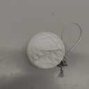 KI Store White Christmas Balls 34pcs 1.57-Inch Small Christmas Tree Decoration Ornaments for Xmas Tree Holiday Wreath Garland Decor Ornaments Hooks Included